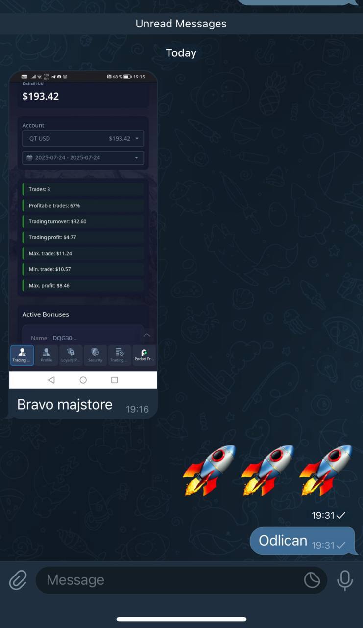 Telegram screenshot