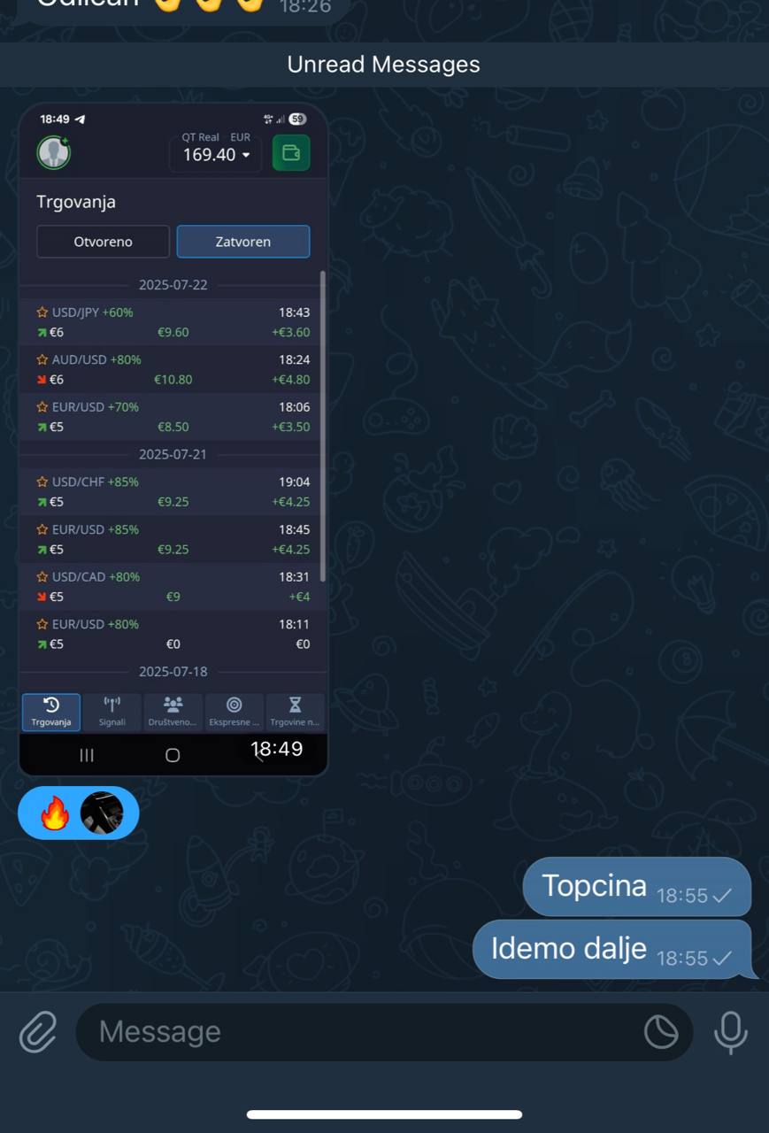 Telegram screenshot